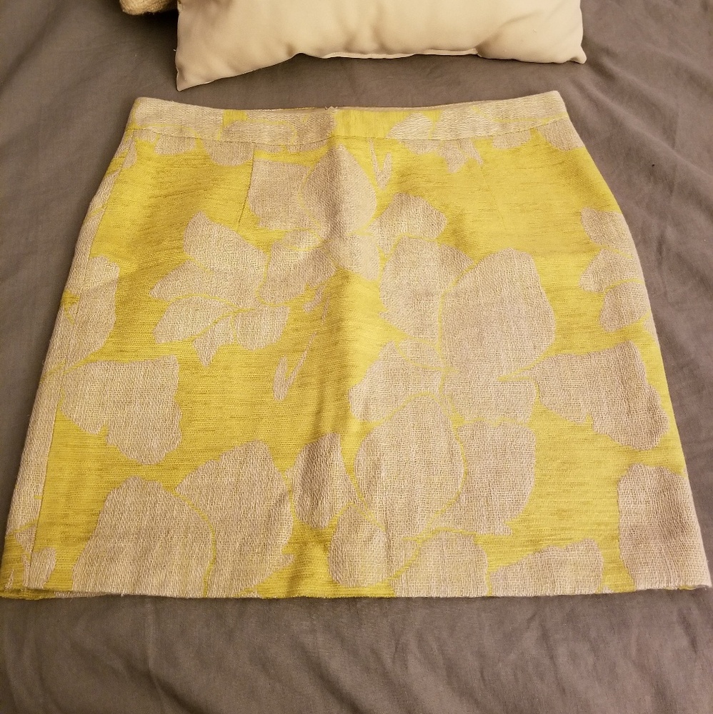 Burlap look, skirt